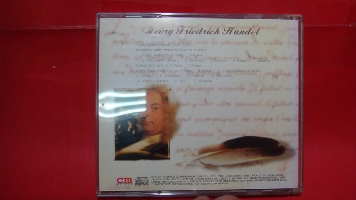 【愛悅二手書坊 CD-6F】Centennial classical melody