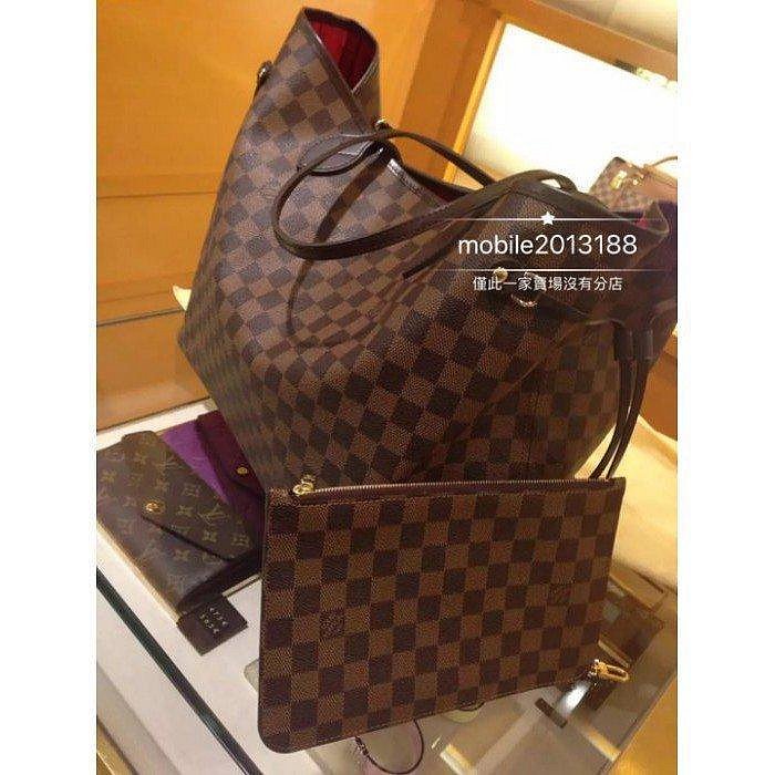 LV M40990 經典花紋 Neverfull GM 最大 經典 購物包 SHOPPING BAG