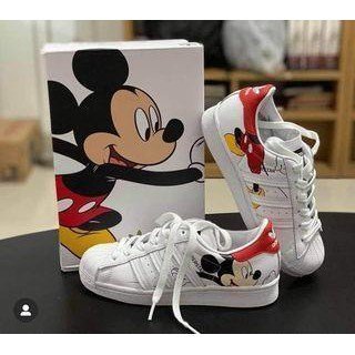 Adidas Originals x Disney Mickey Mouse 板 迪士尼米奇男女情侶現貨潮鞋