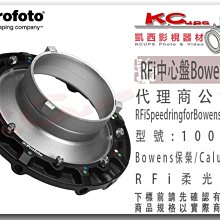 凱西影視器材【 Profoto 100504 RFi Speedring for Bowens 保榮 中心盤 】 轉接座