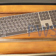 ☆【蘋果 Apple Magic Keyboard 含數字鍵盤的巧控鍵盤 原廠中文鍵盤 無線藍芽】A1843 太空灰