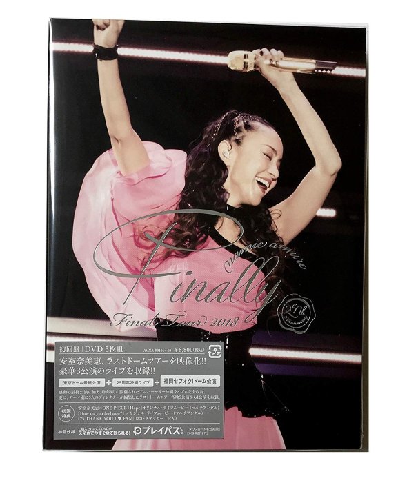 代購 DVD 初回限定盤 安室奈美惠 namie amuro Final Tour 2018 Finally 東京+福岡