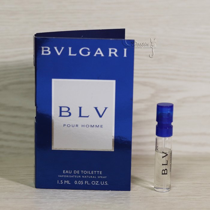 BVLGARI 寶格麗 藍茶 POUR HOMME 男性淡香水 1.5ml 試管香水 可噴式