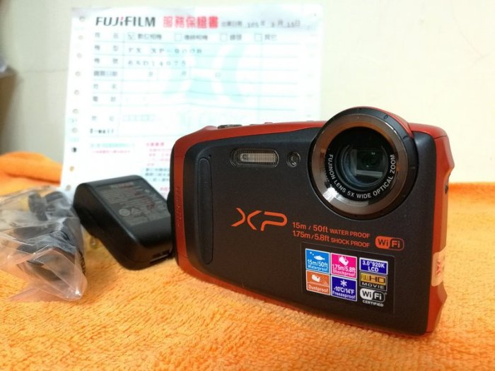 ~阿宏清3C~Fujiflim XP90 富士 防水相機 可潛水 wifi 傳輸