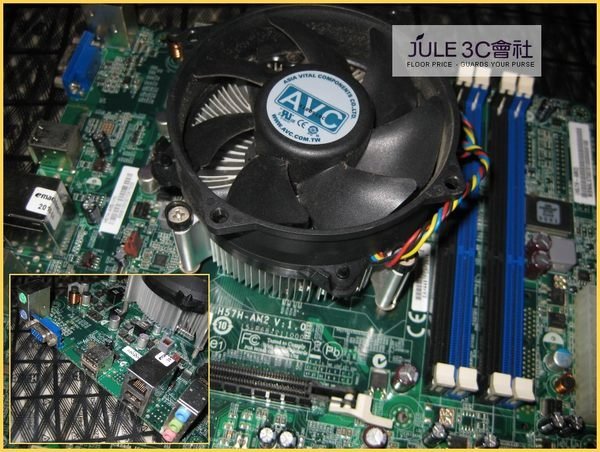 JULE 3C會社-宏碁 H57H-AM2 Intel H57/DDR3/Aspire M3910/LGA 1156 + Intel i3 530 CPU