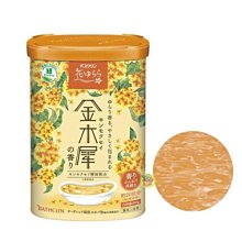 【JPGO】日本製 BATHCLIN 巴斯克林 香味2倍UP 泡澡泡湯 600g~金木犀