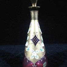 [銀九藝] 早期 捷克斯洛伐克 手工琉璃瓶 賞瓶