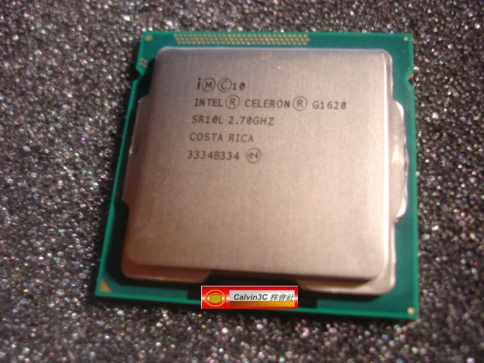 Intel Celeron 雙核心 G1620 正式版 1155腳位 內建顯示 速度2.7G 快取2M 製程22nm