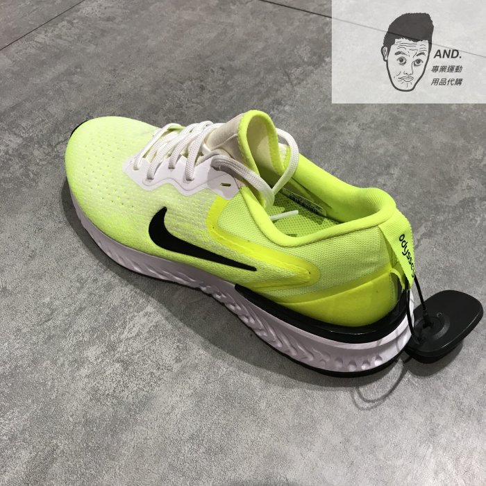 【AND.】NIKE ODYSSEY REACT 螢光綠 襪套 透氣 運動 慢跑鞋 男款 AO9819-103