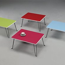 生活大發現-- 台灣製 60*60休閒桌 可收納不佔空間 6色可選KD600