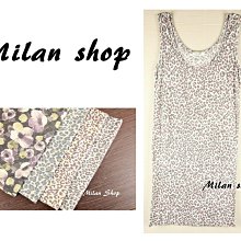 ☆Milan Shop☆網路最低價 正韓Korea店面推薦款inside超級好穿豹紋圓領長背心4色$250(特價)