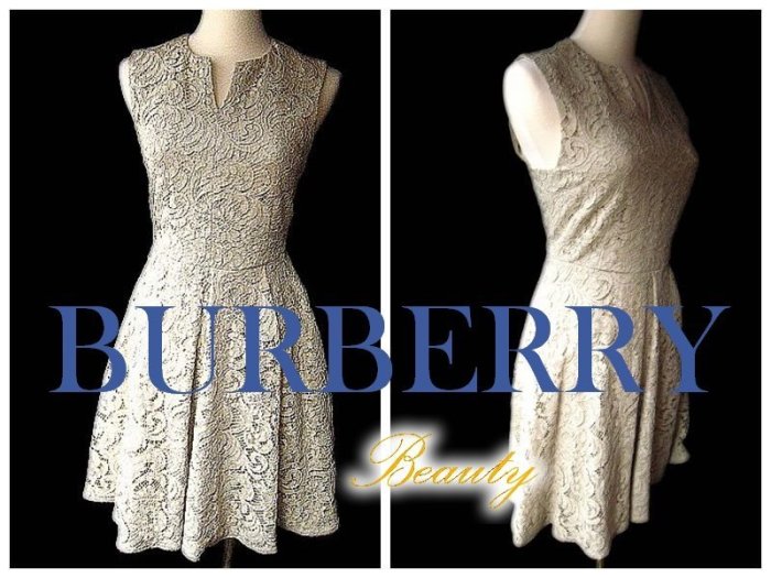 *Beauty*BURBERRY蕾絲背心洋裝 WE15