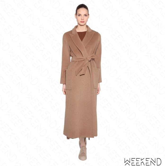 【WEEKEND】 MAX MARA Adda 駝絨 外套 大衣 駝色 18秋冬