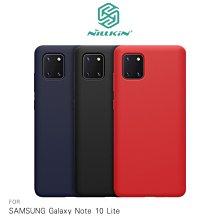 強尼拍賣~NILLKIN SAMSUNG Galaxy Note 10 Lite 感系列液態矽膠殼  背殼 鏡頭增高