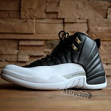 週日結標 Retro CLUB【一元起標】【二手】AIR JORDAN 12 RETRO PLAYOFFS 黑白 F24409