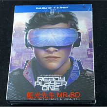 [3D藍光BD] - 一級玩家 Ready Player One 3D + 2D 雙碟鐵盒版