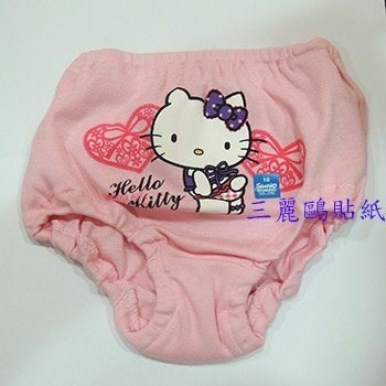 日本童裝 HELLO KITTY 純棉 三角內褲 兩件組 日本空運 #90 #95~小太陽日本精品