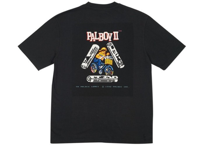 Palace Palboy Tee 電玩 黑色 off white tnf supreme wtaps the ten