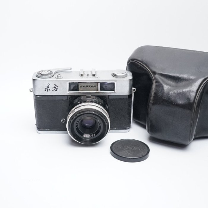 少見的古董老相機 東方S3老式膠片旁軸照相機135膠卷全金屬機械真