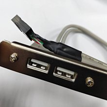 小白的生活工場*PCI USB 2.0 2 PORT 外接檔板