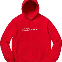 【日貨代購CITY】2018AW supreme Classic Script Hooded Sweatshirt 現貨