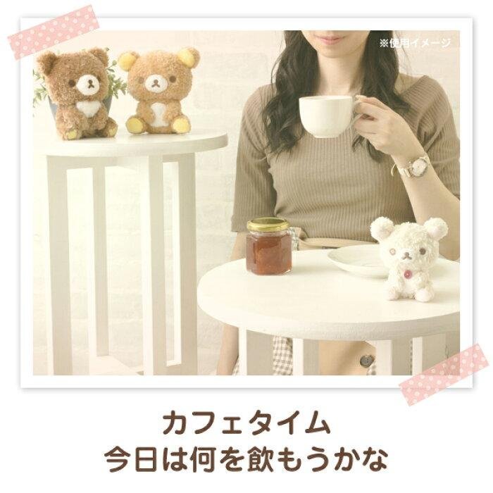 牛牛ㄉ媽*日本進口正版商品㊣拉拉熊玩偶 san-x Rilakkuma 懶懶熊娃娃 坐姿S號 咖啡館特調系列款