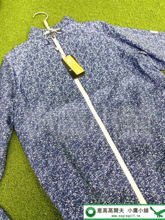 [小鷹小舖] FootJoy Golf 高爾夫 輕量防風夾克 男仕 89029 抗紫外線 抗菌除臭 防風性布料 海軍藍
