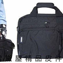 ~雪黛屋~eeBag 公事包可15吋電腦中大容量高單數防水布可A4資夾底部加大HEB0777