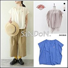 SaNDoN x『DANTON』夏季必買 自留包色 細褶設計好涼阿法式簡約襯衫 240528