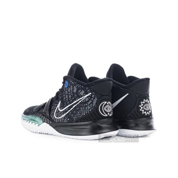 特賣  NIKE KYRIE 7 Bk Black 黑 綠 CQ9327-002 籃球鞋【GLORIOUS代購】