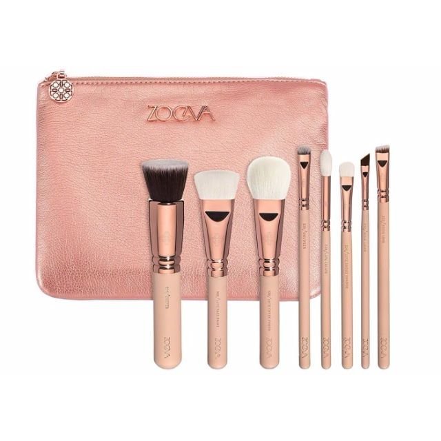 【愛來客 】德國 zoeva ROSE GOLDEN LUXURY SET VOL. 2 奢華限量粉紅玫瑰金套刷組二代