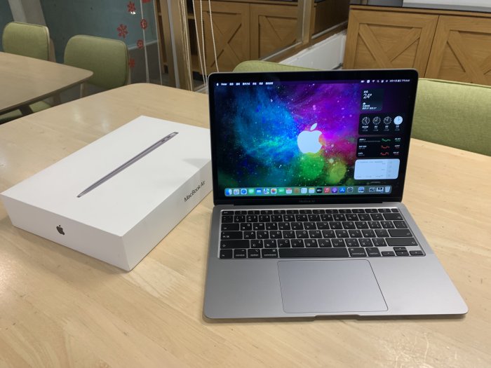 台中 2020年 MacBook Air 13吋 M1 8G 512G 指紋故障 灰色 太空灰 蘋果電腦 125次