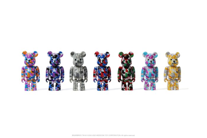 日貨代購CITY】 APE BE@RBRICK BAPE CAMO 28TH 100% 公仔隨機扭蛋#2