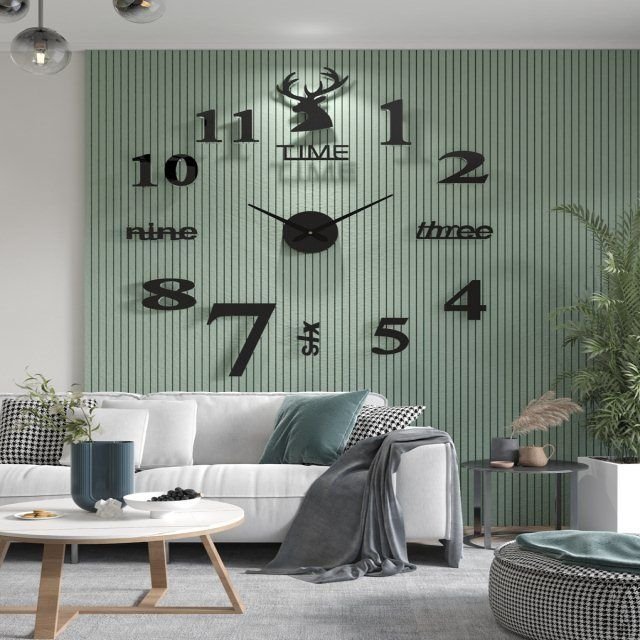 【熱賣精選】網紅鐘表掛鐘客廳家用時尚個性創意時鐘掛墻簡約現代裝飾表免打孔