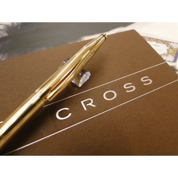 【優力文具】絕版逸品  CROSS Century 高仕經典世紀系列 18K包金原子筆(2802)