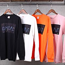 【HYDRA】 Supreme Blade Grid L/S Tee 黑 灰 白 粉紅 橘 長袖【SUP182】