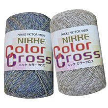 【彩暄手工坊】日本NIKKE Color Cross 花毛線CLX~多色任選！手工藝材料、編織工具 、進口毛線