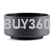 W182-0426 for 黑色 CCTV 35mm f1.7 CCTV 50mm f1.4 專用標準金屬中長焦遮光罩