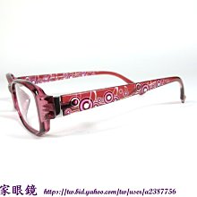 《名家眼鏡》ACQ 圈圈音符粉紅色光學膠框 NO.249  COL.272【台南成大店】