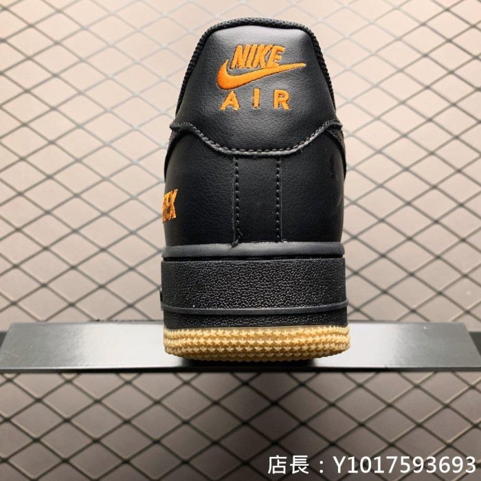 Nike Air Force1 GTX 黑 膠底 休閒運動 滑板鞋 CK2630-001 男鞋