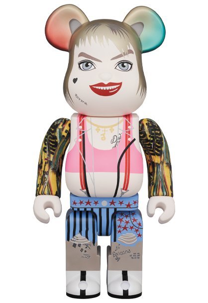 Image.台中逢甲店BE@RBRICK BEARBRICK 400% HARLEY QUINN 猛禽小隊小丑