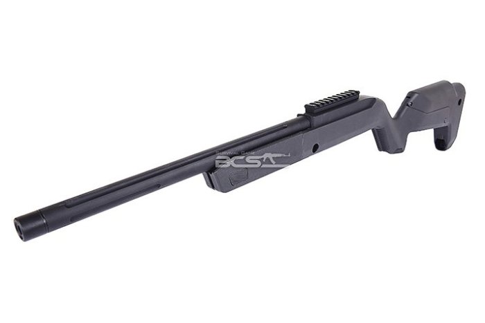 【BCS武器空間】Ace 1 Arms KJ KC02 氣動槍專用直管 QAS槍身套件組 黑色-ACE1-SYW026B