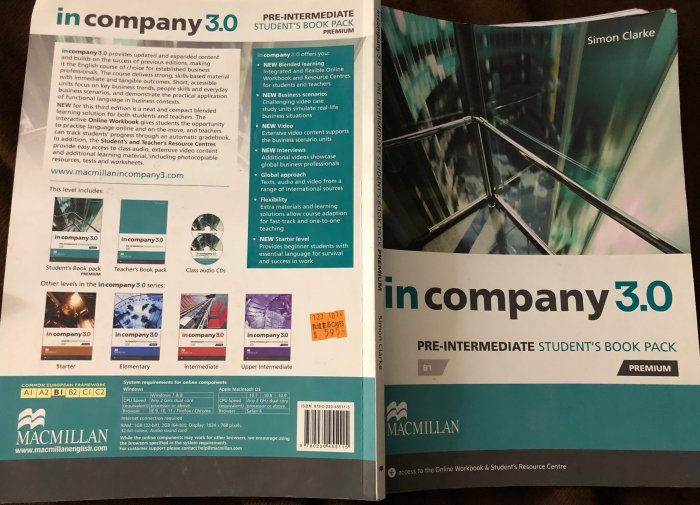 2014_In Company 3.0 (Pre-Intermediate)  無 CD