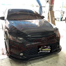 【小鳥的店】豐田 2015-2017 CAMRY 7.5代 前下巴 定風翼 專車專用 亮黑