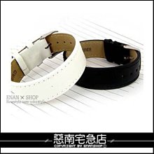 惡南宅急店【3476A】韓版高質感『素面質感皮革手環』可當對鍊錶扣設計。單條區