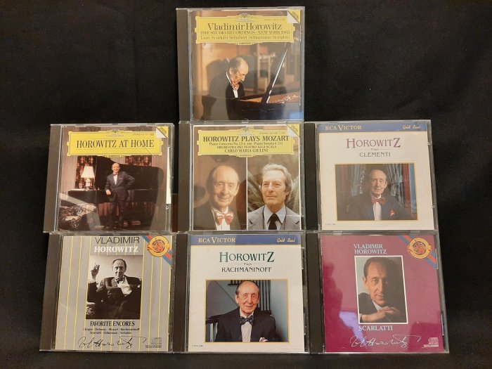 古典音樂Cd唱片～ Horowitz-Chopin等，霍洛維茲-蕭邦等25張專輯(共28片CD)