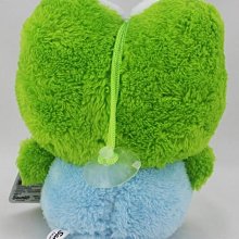 【卡漫迷】 大眼蛙 玩偶 16cm ㊣版 Keroppi 青蛙 絨毛娃娃 車用 吸盤 吊飾 三麗鷗 擺飾