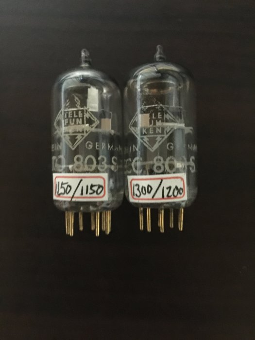 售Telefunken ECC803S(可直代ECC83,12AX7) 配對真空管一對| Yahoo奇摩拍賣