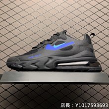 NIKE AIR MAX 270 REACT 黑藍 雙勾 氣墊 休閒運動慢跑鞋 CT2203-001 男鞋