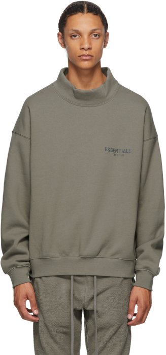 Koala海購Fear Of God FOG Essentials Mockneck Sweatshirt 長袖TEE